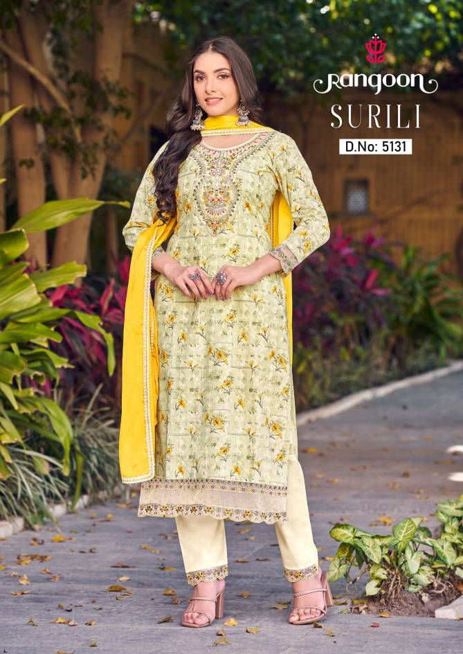 Surili By Rangoon Pure Cotton Designer Readymade Suits Wholesale Price In Surat